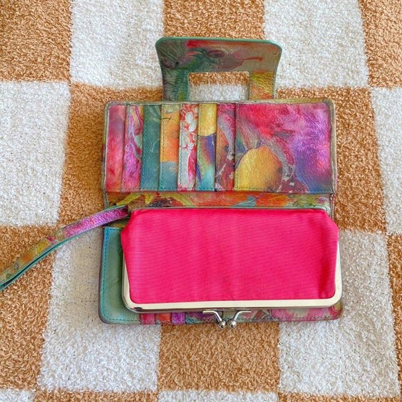 HOBO NANCY MULTICOLOR LEATHER WALLET - Picture 5 of 7